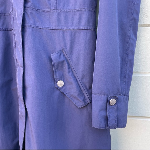 Marmot XS Membrain trench coat hooded rain jacket Navy - Picture 7 of 16